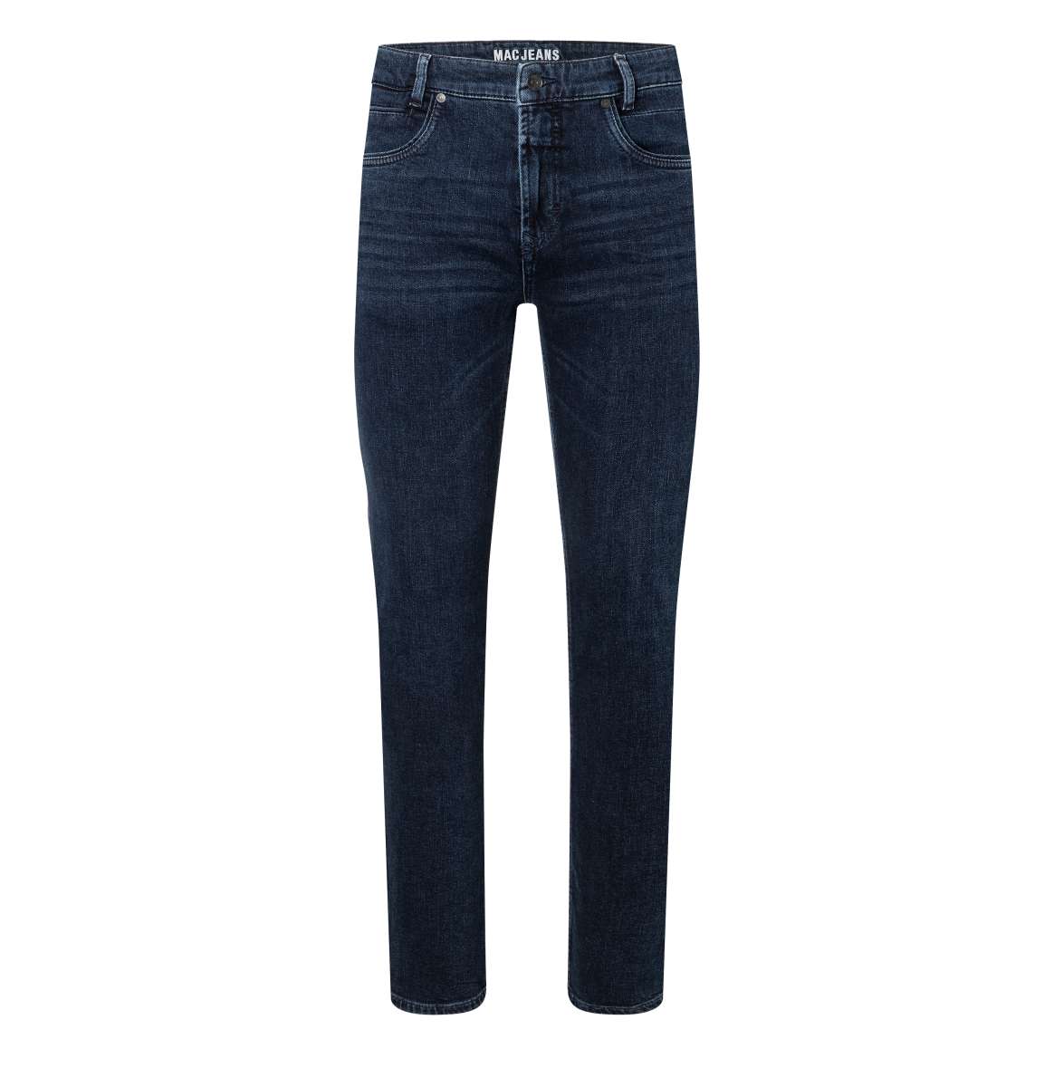 Cashmere blend jeans in dark blue by MAC