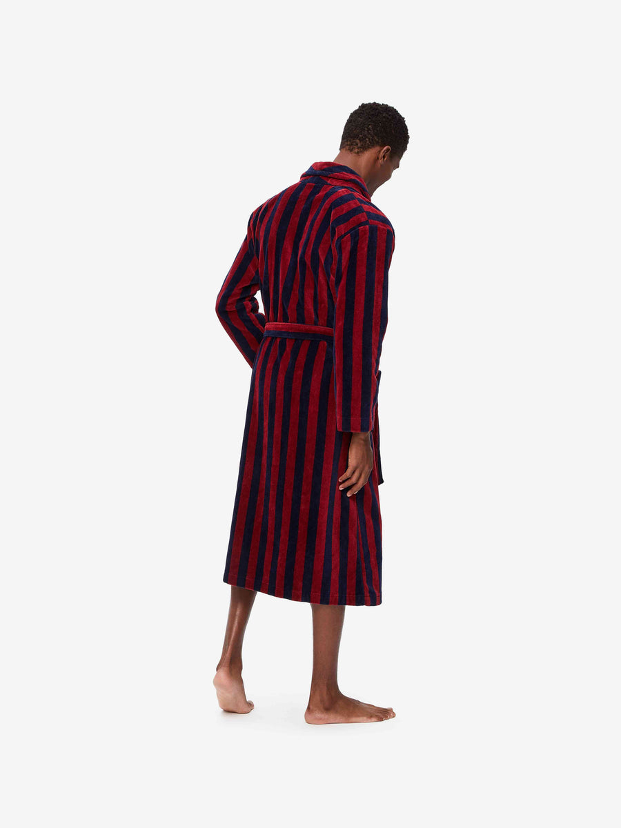 Aston in red and navy by Derek Rose