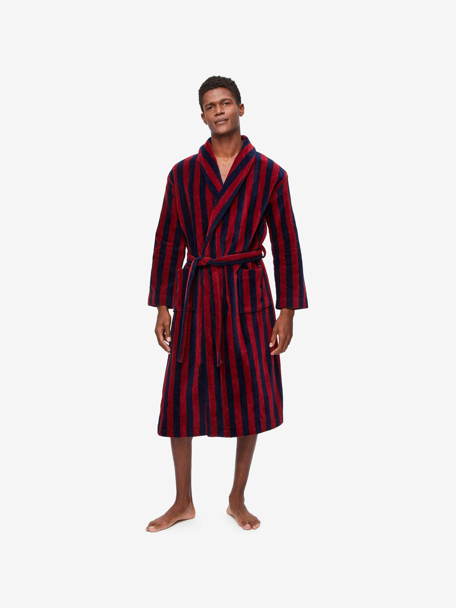 Aston in red and navy by Derek Rose