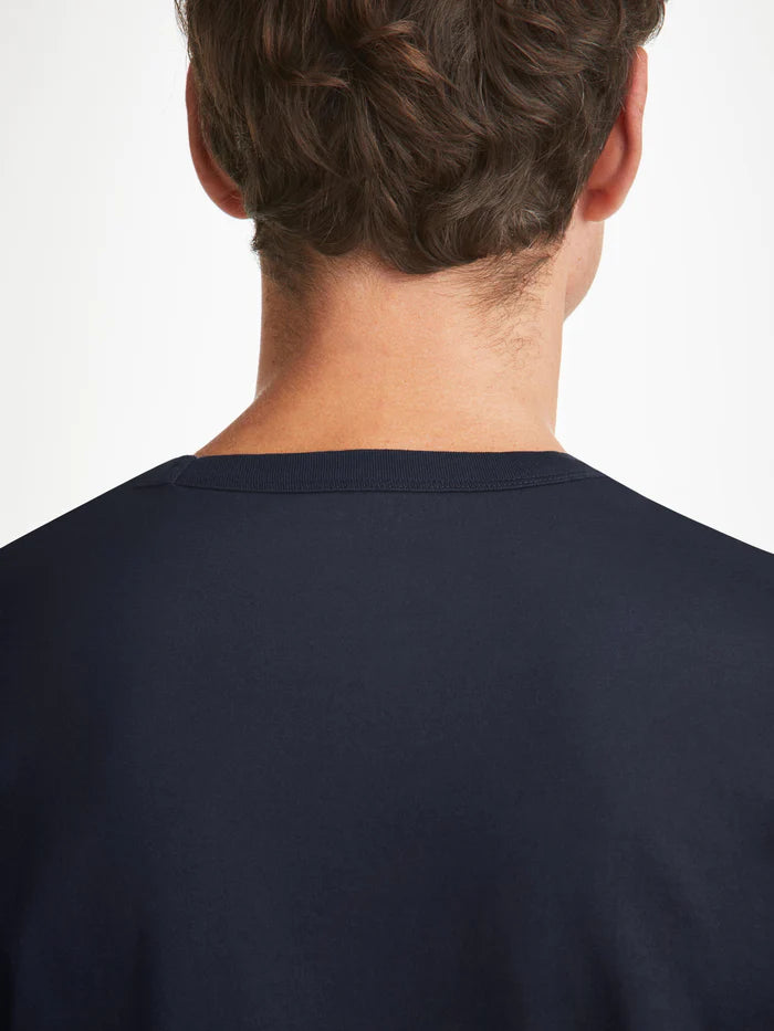Barny in navy by Derek Rose