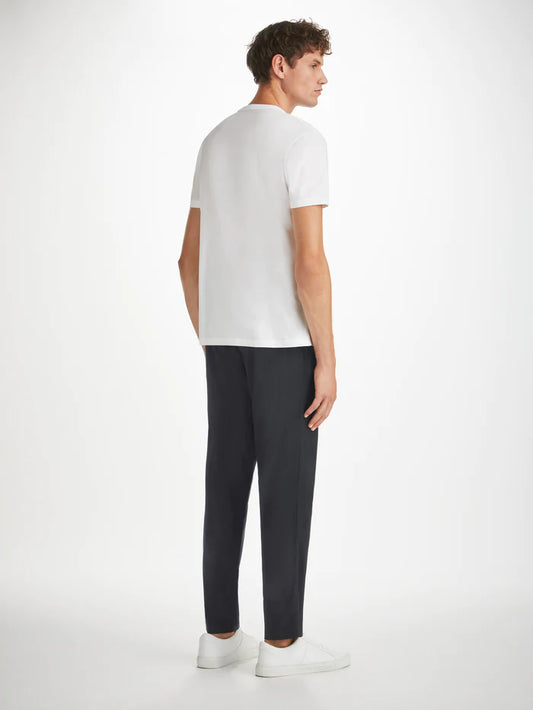 Harris trouser in Navy by Derek Rose