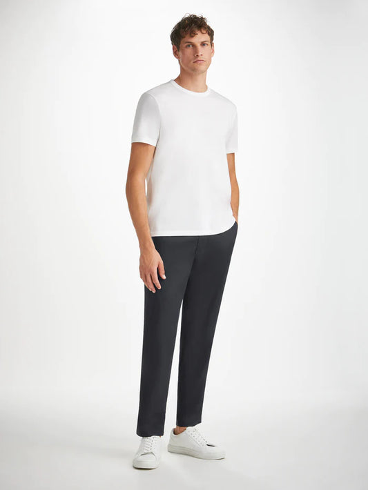 Harris trouser in Navy by Derek Rose
