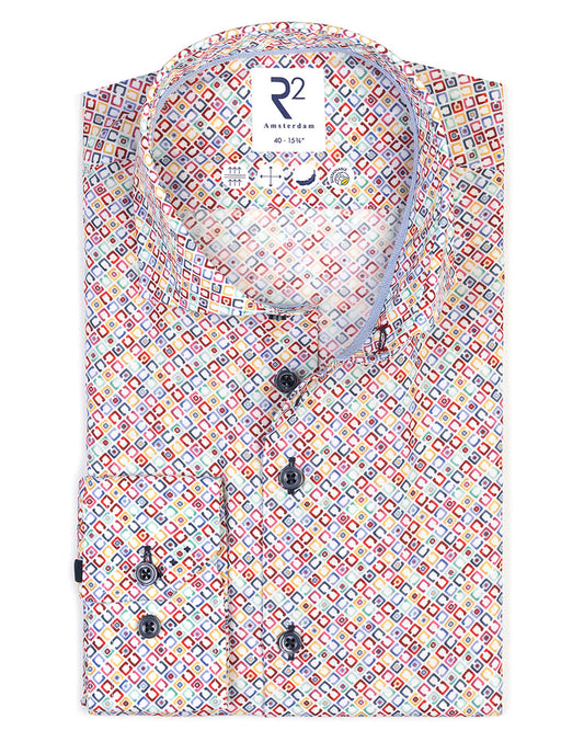 Multicoloured Lyocel shirt by R2