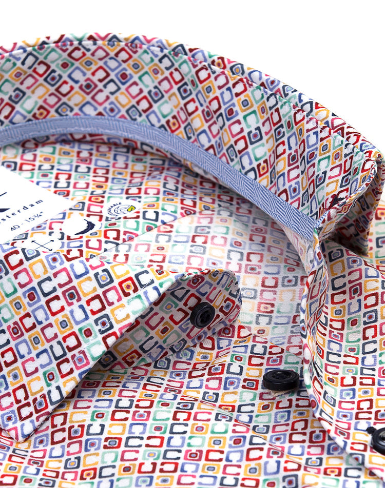 Multicoloured Lyocel shirt by R2