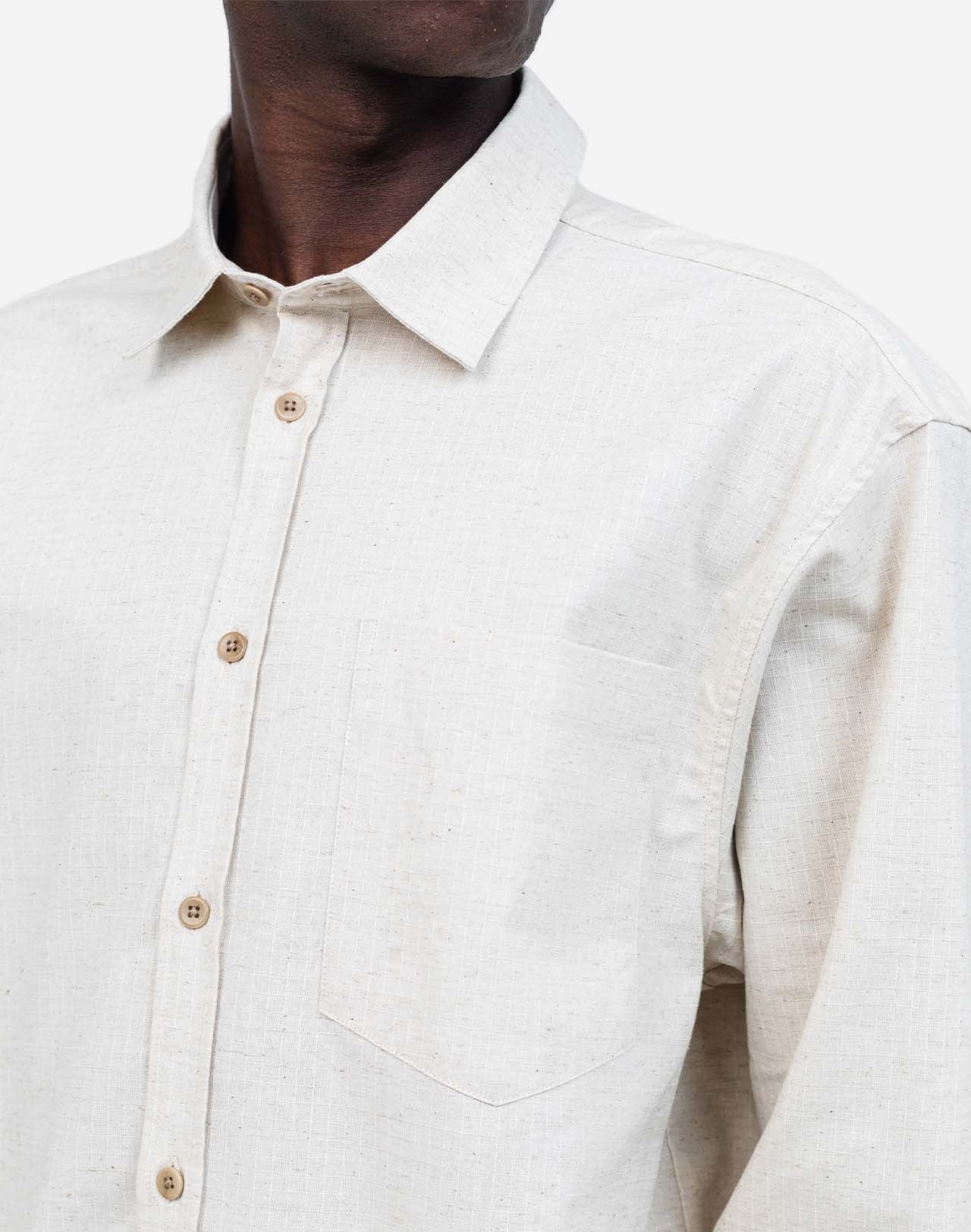 Nago Ecru Shirt by Olow