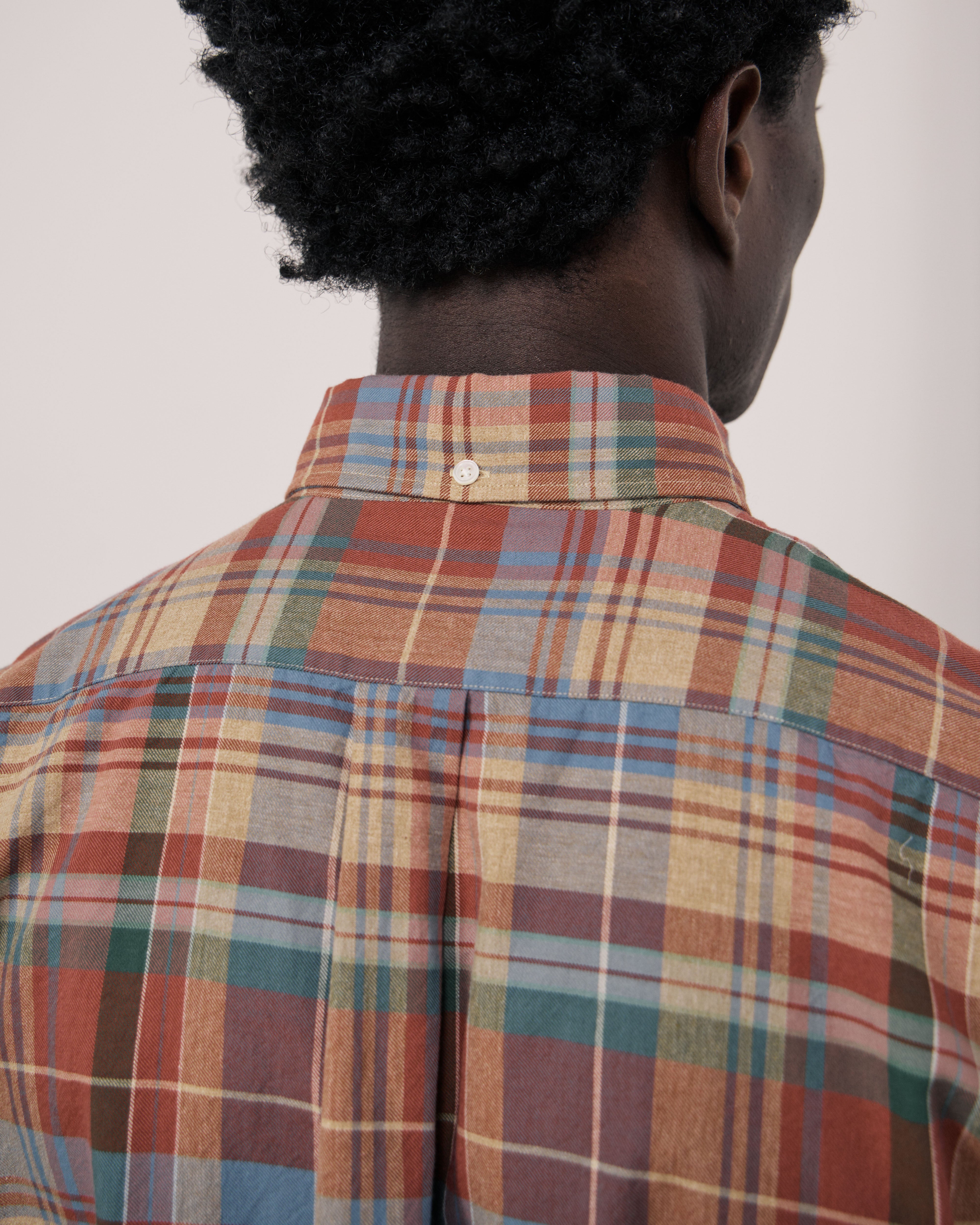 Pitt Men's Red Checked Cotton Shirt by Hartford