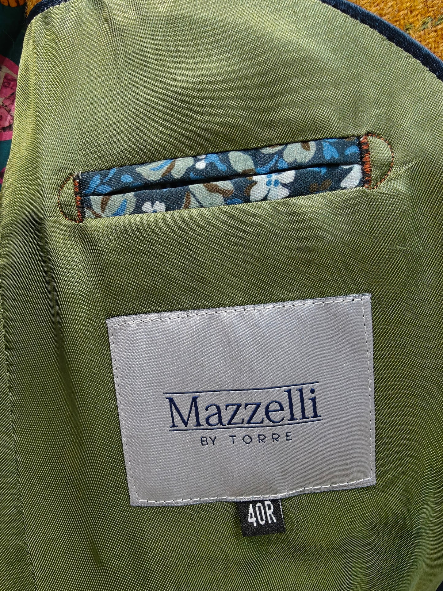 Mr Mustard tweed jacket by Mazzelli for Torre