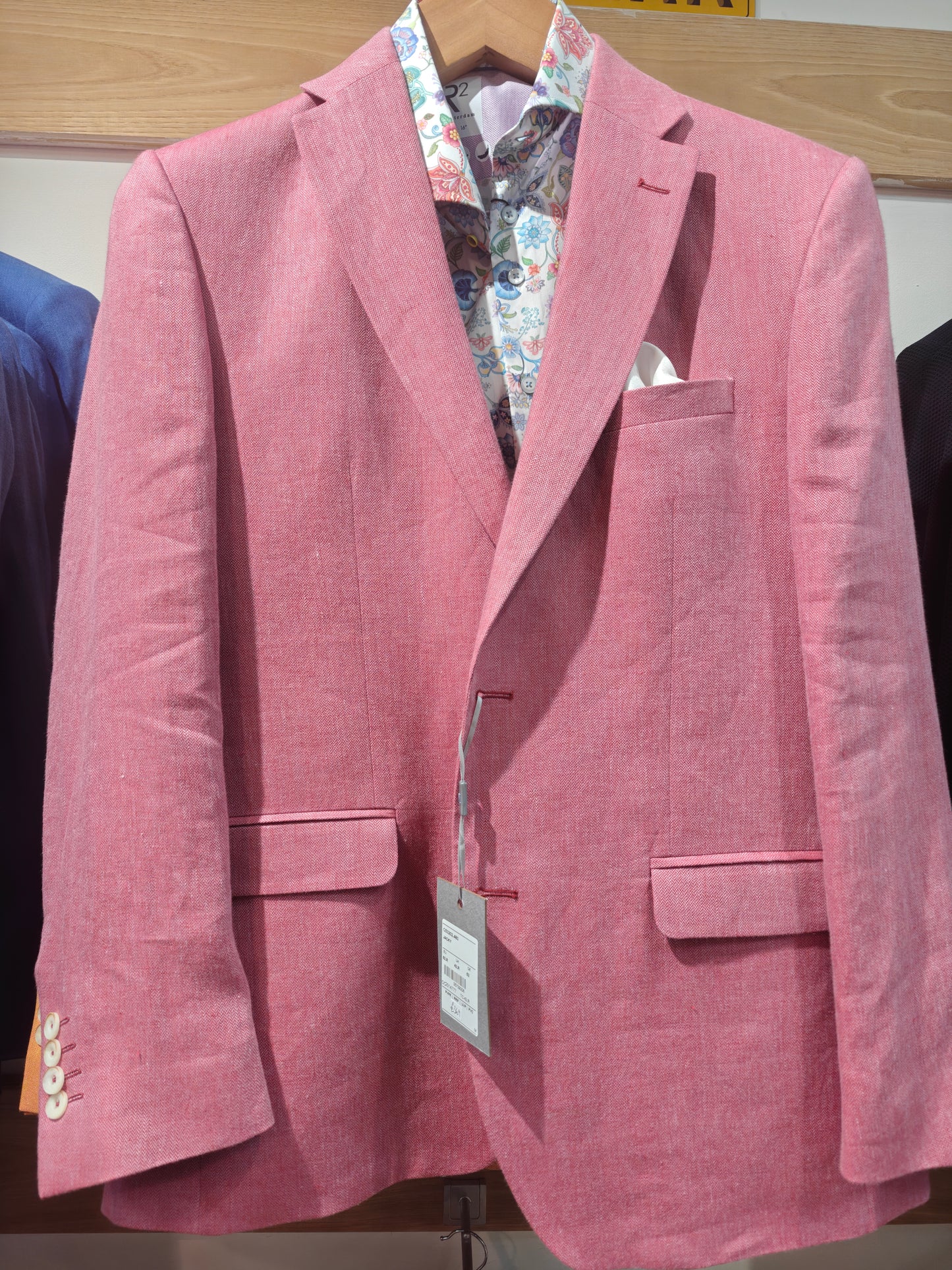 Irish Linen in Coral Pink for Torre