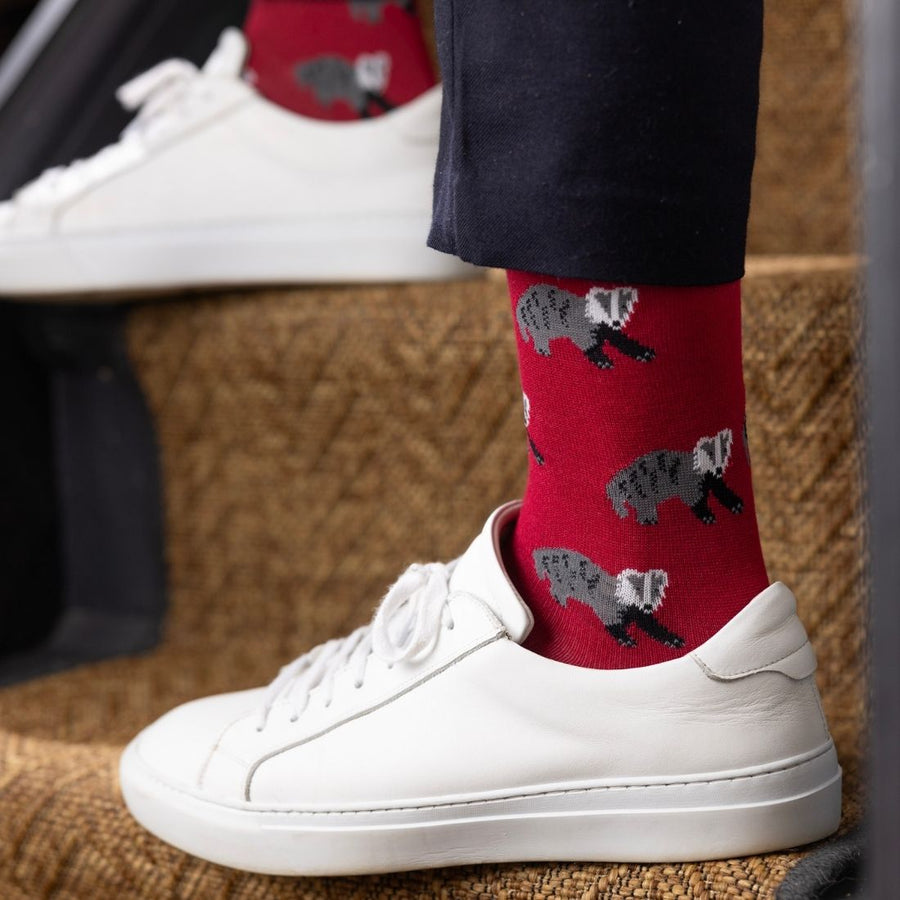 Badger Bamboo Socks by Swole Panda