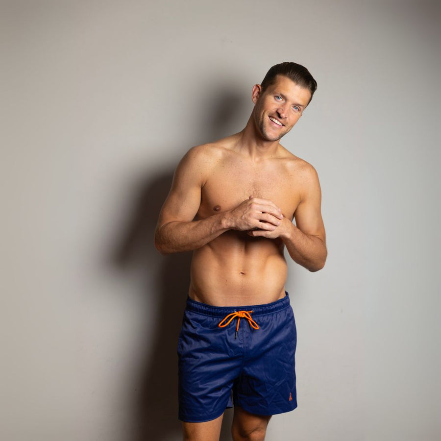 Hydromotion Swim Shorts in Navy Blue by Swole Panda