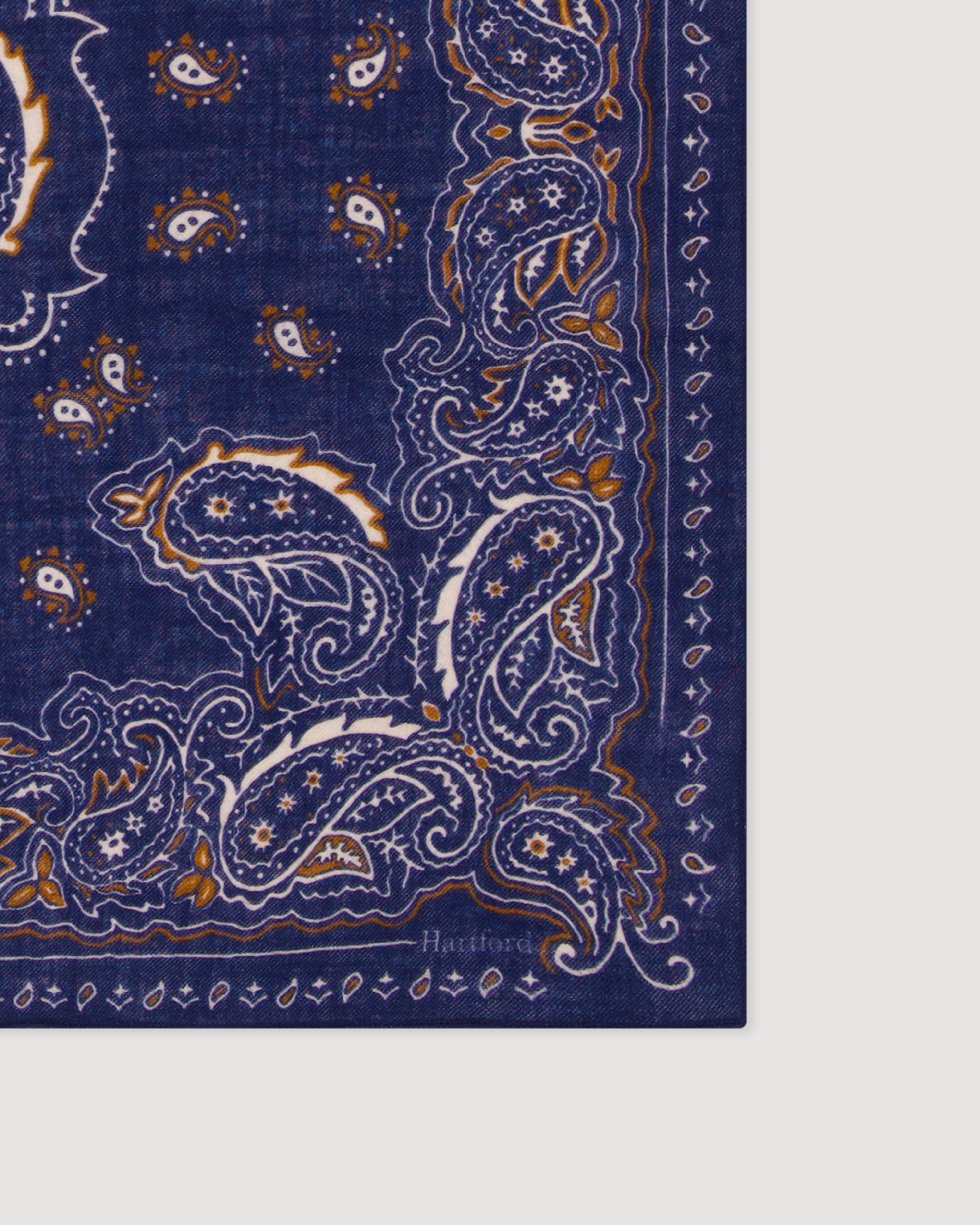 Paisley Wool Bandana by Hartford