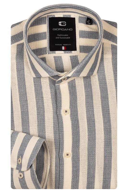 Navy stripe by Giordano