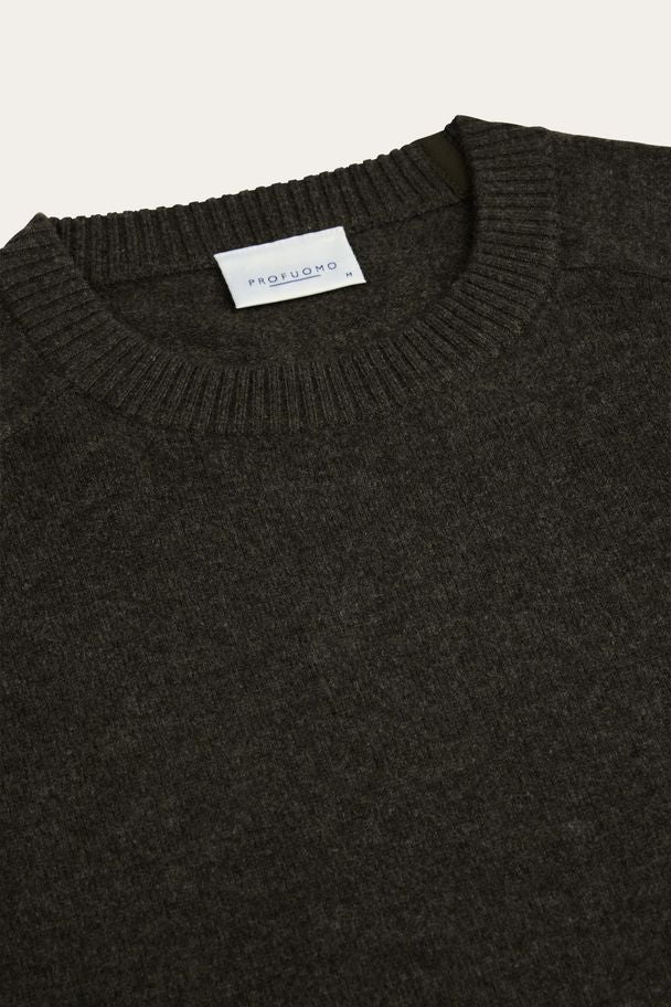 Crew Neck in Brown by Profuomo