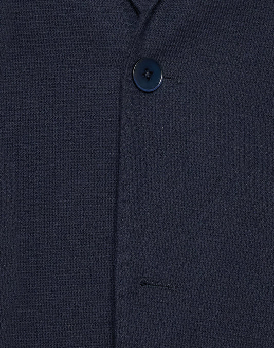 Jersey jacket in navy by R2