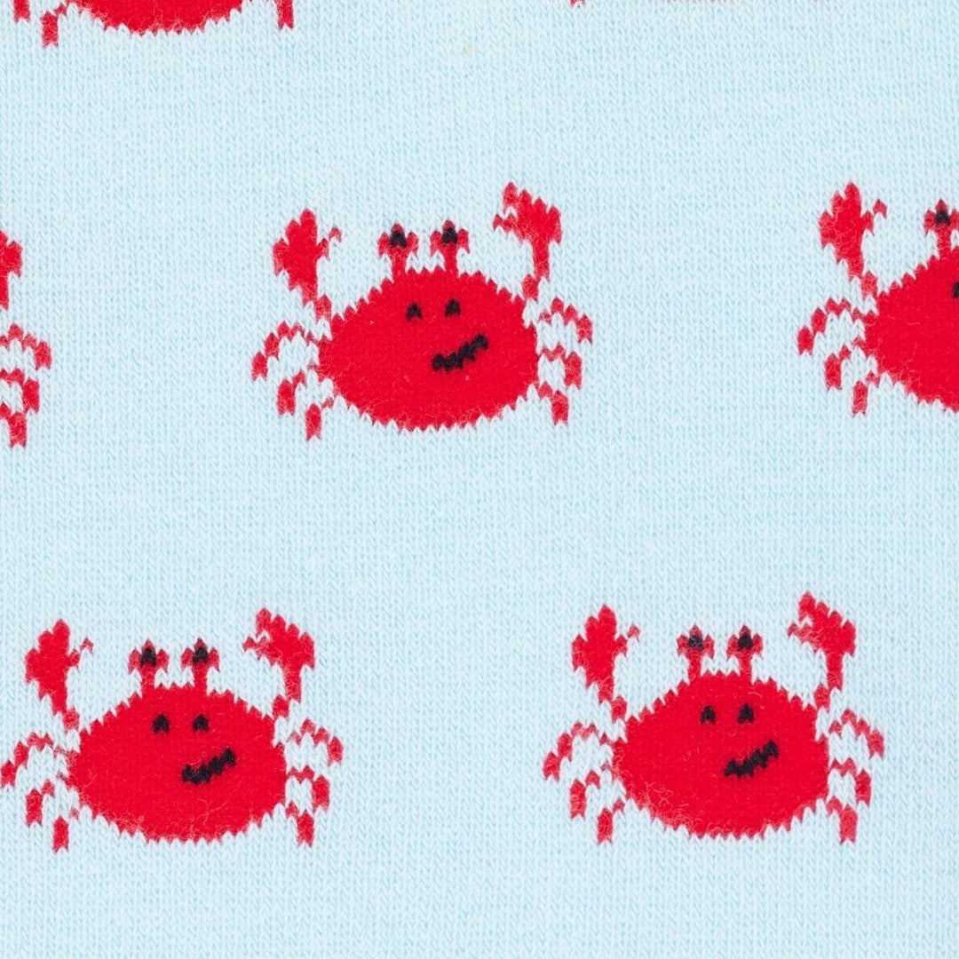 Crab Bamboo Socks by Swole Panda