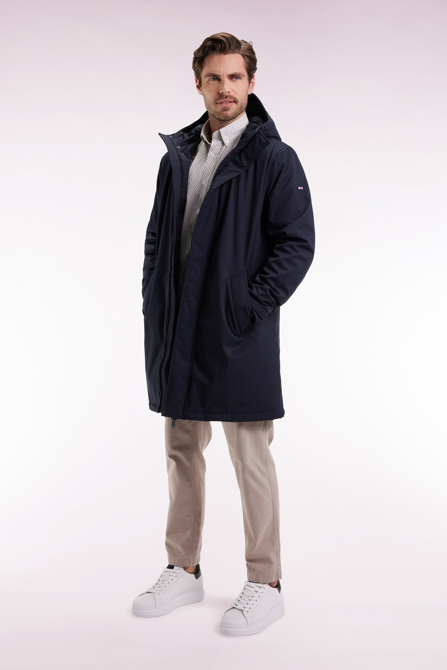 Navy Parka by Eden Park