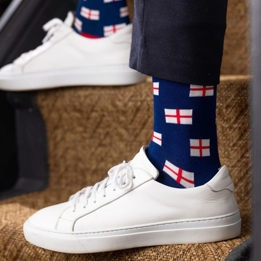 St George's Flag Socks by Swole Panda