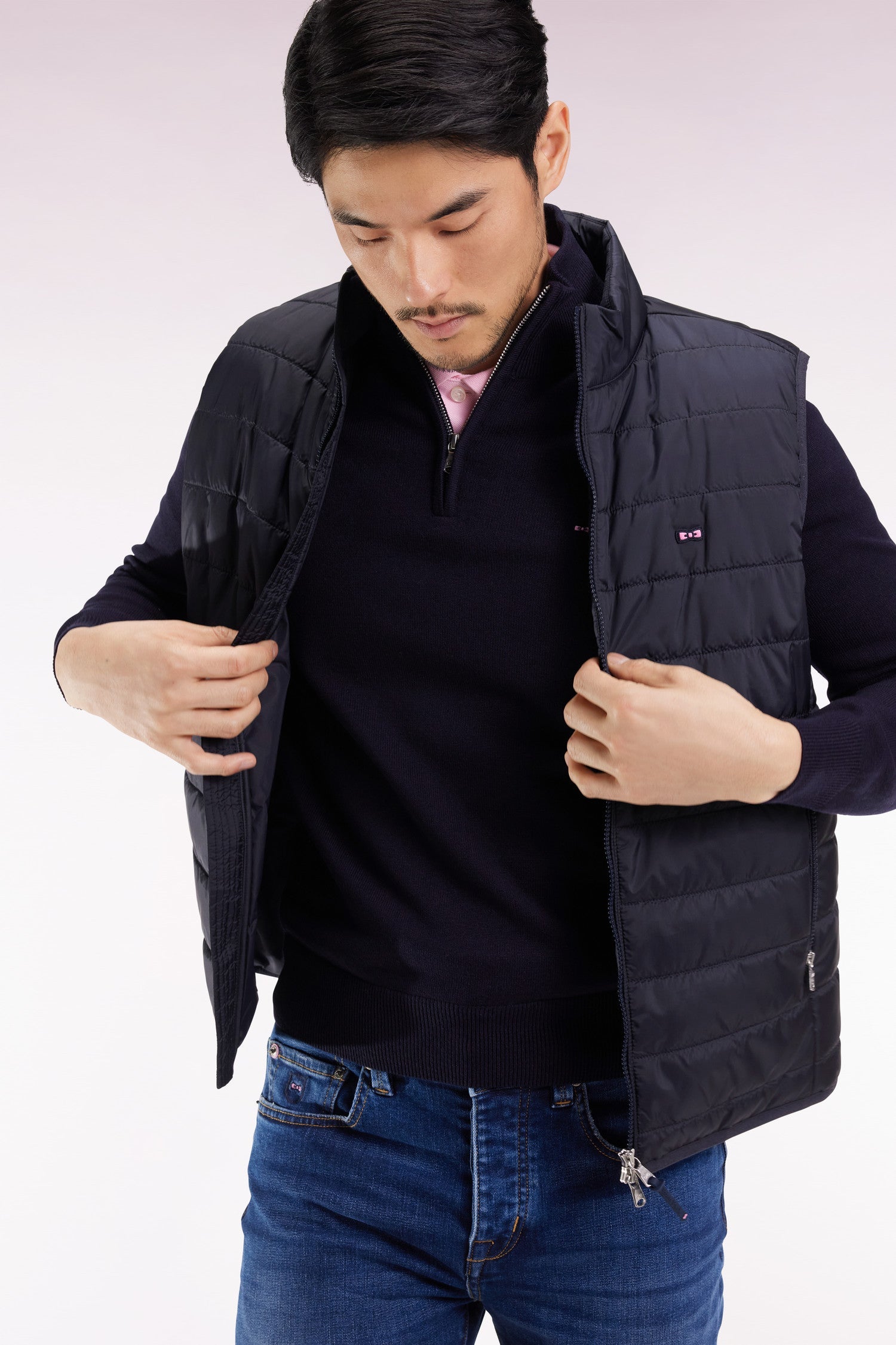 Gilet in Navy by Eden Park