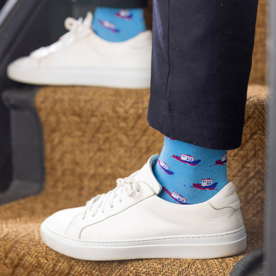 Motor boat socks by Swole Panda