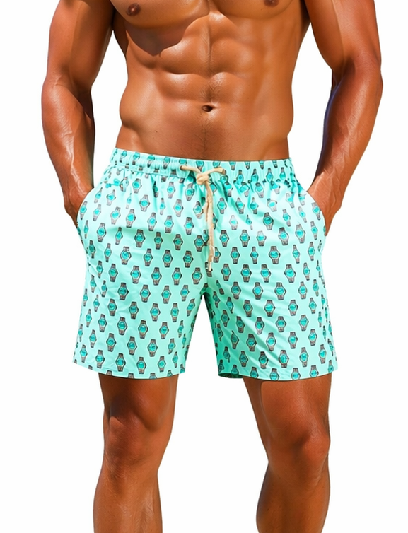 Golden Hour Swim Shorts by Saint Barth