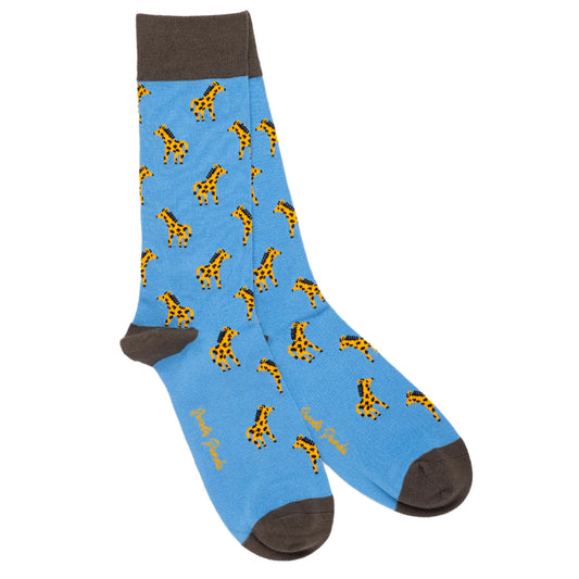 Giraffe socks by Swole Panda