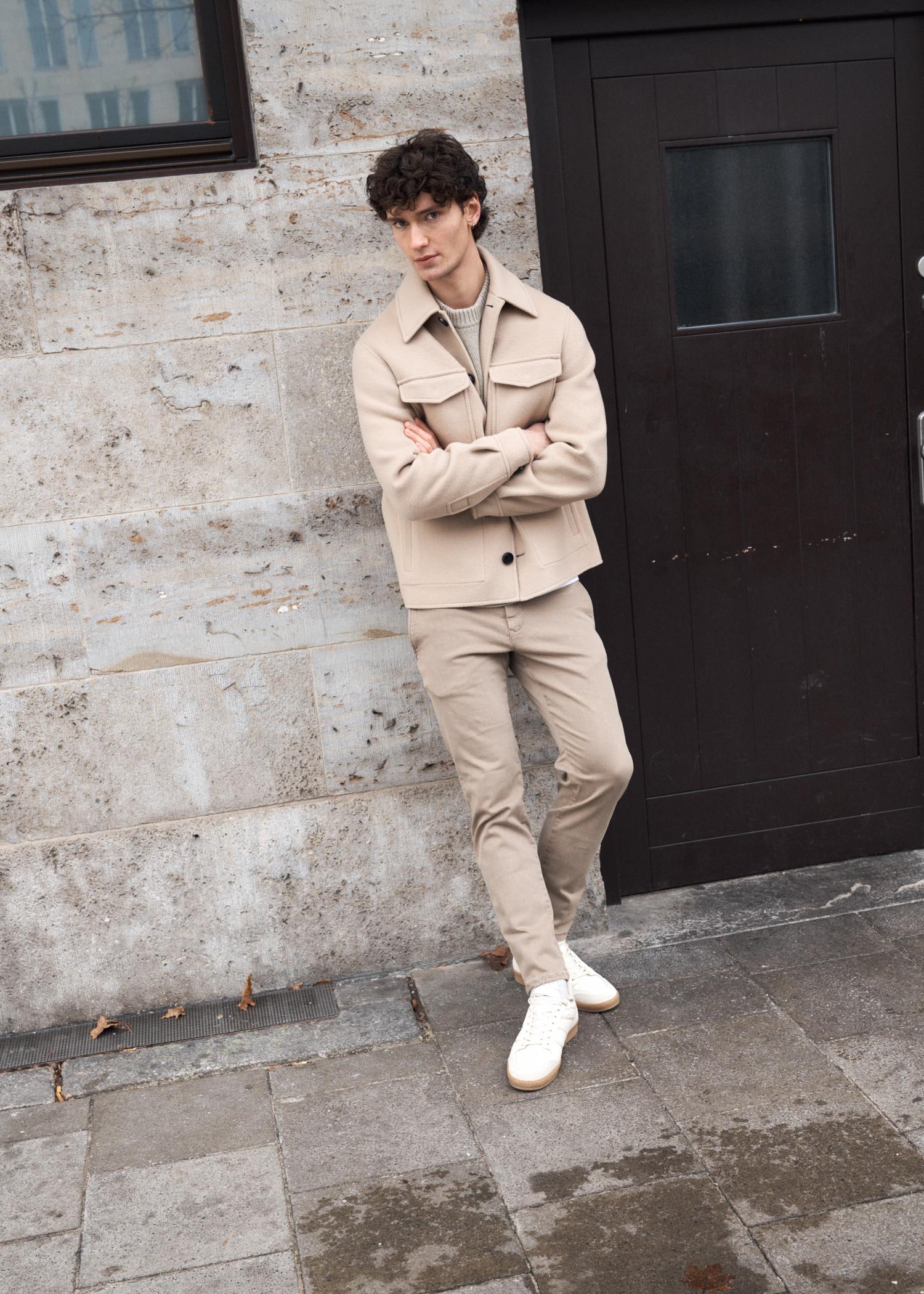 Driver Pants in camel beige by MAC