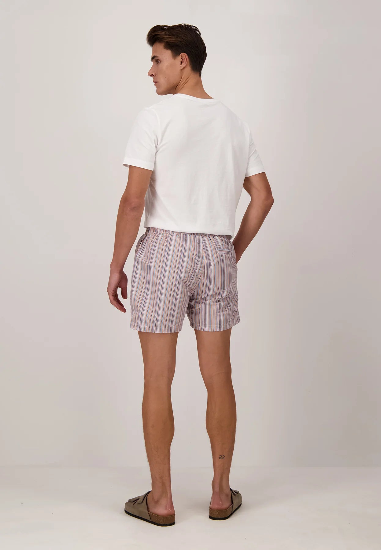 Stripes print swim shorts by Fynch-Hatton