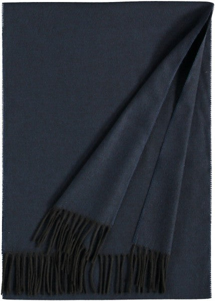 Cashmink scarf in navy by Fraas