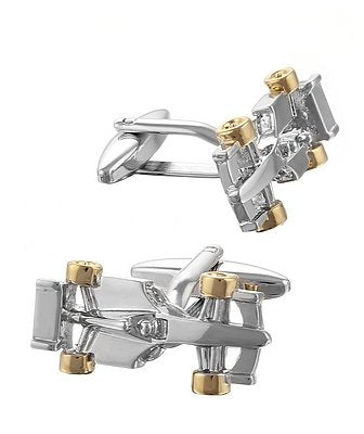 Novelty formula 1 cufflinks