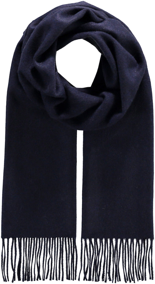 Cashmere scarf in Navy, Camel or Cobalt by Fraas