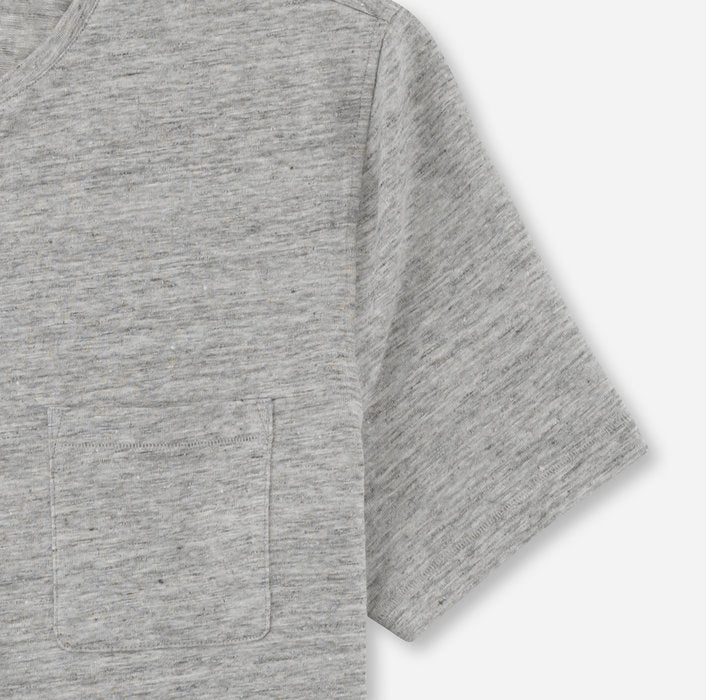 Modern fit t-shirt in grey by Olymp