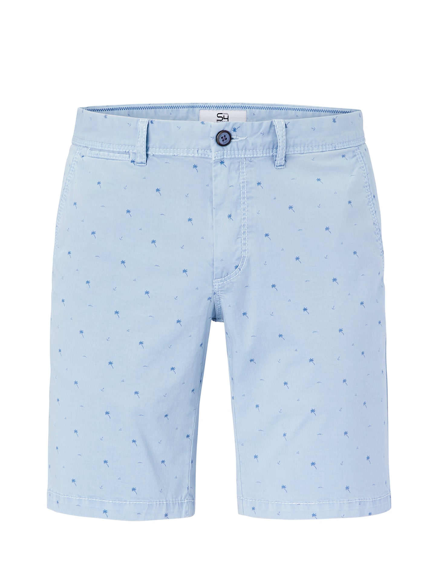 Shorts in blue with nautical print by S4