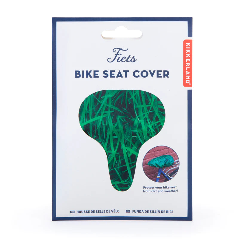 Grass bike seat cover by Kikkerland