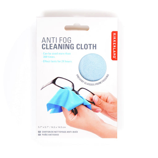 Anti fog cleaning cloth by Kikkerland