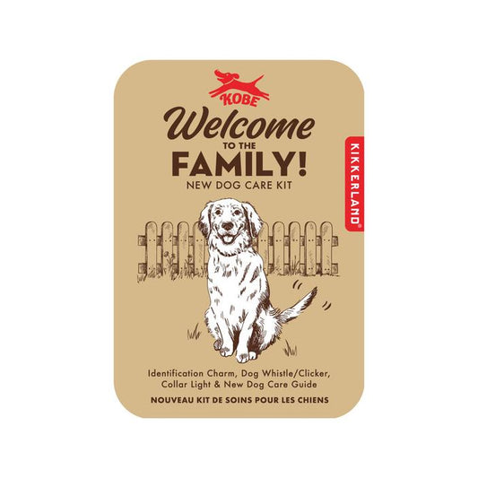 Welcome to the family dog kit by KIKKERLAND