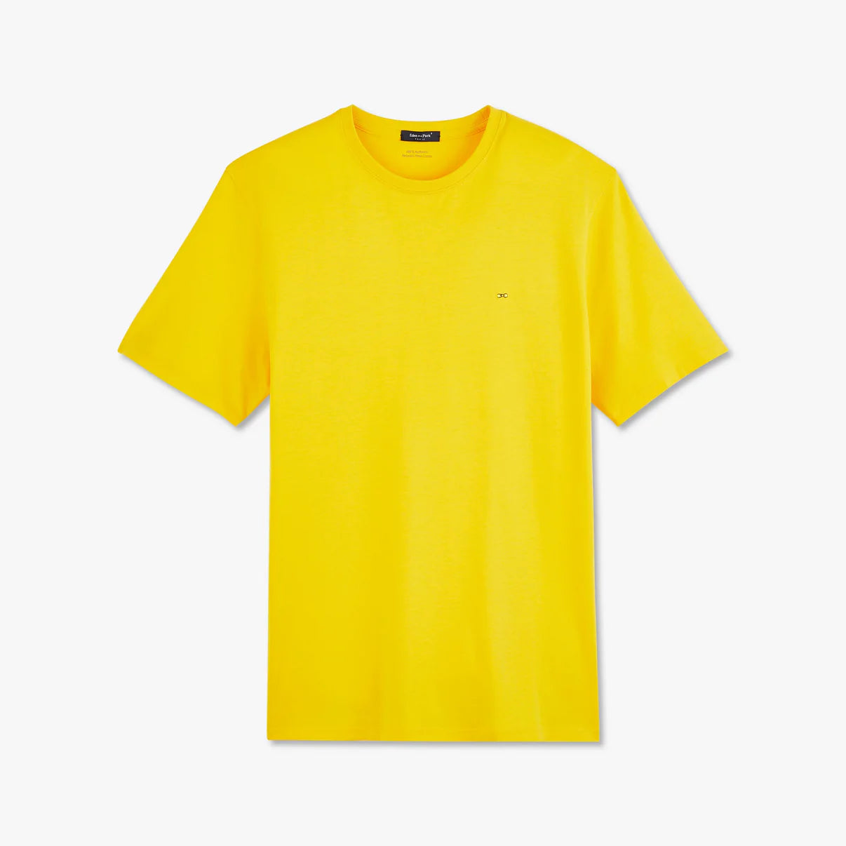 Cotton jersey t-shirt in yellow by Eden Park