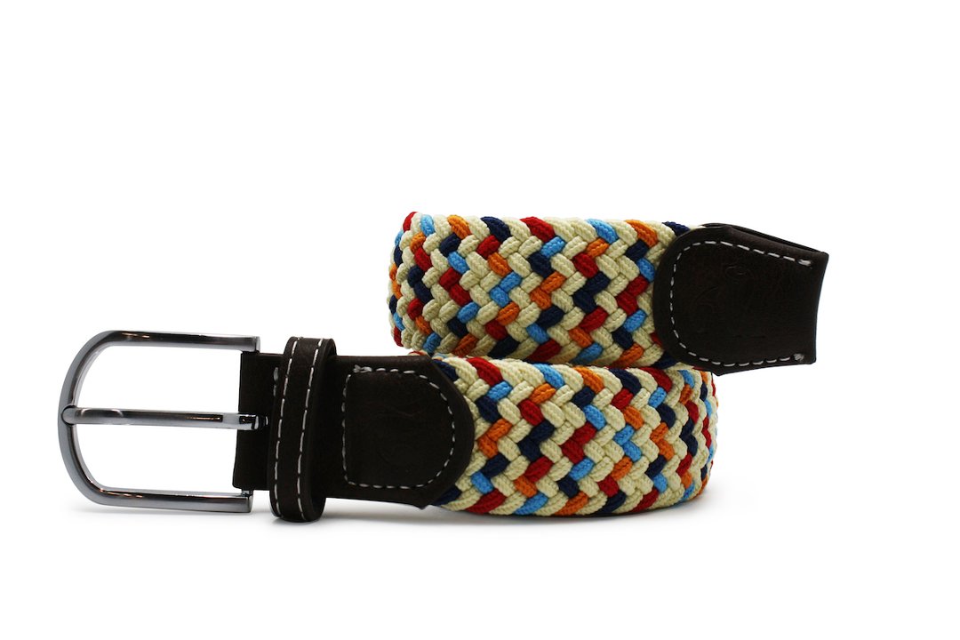 Multicoloured elasticated belt by Swole Panda