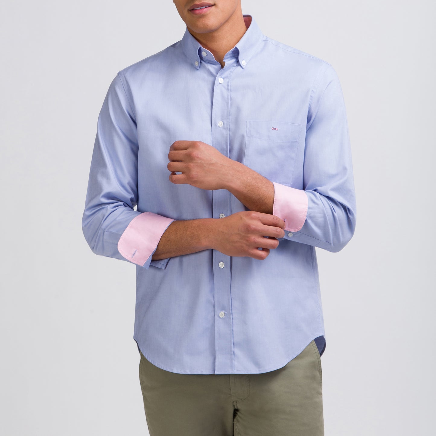 Blue with Pink shirt by Eden Park