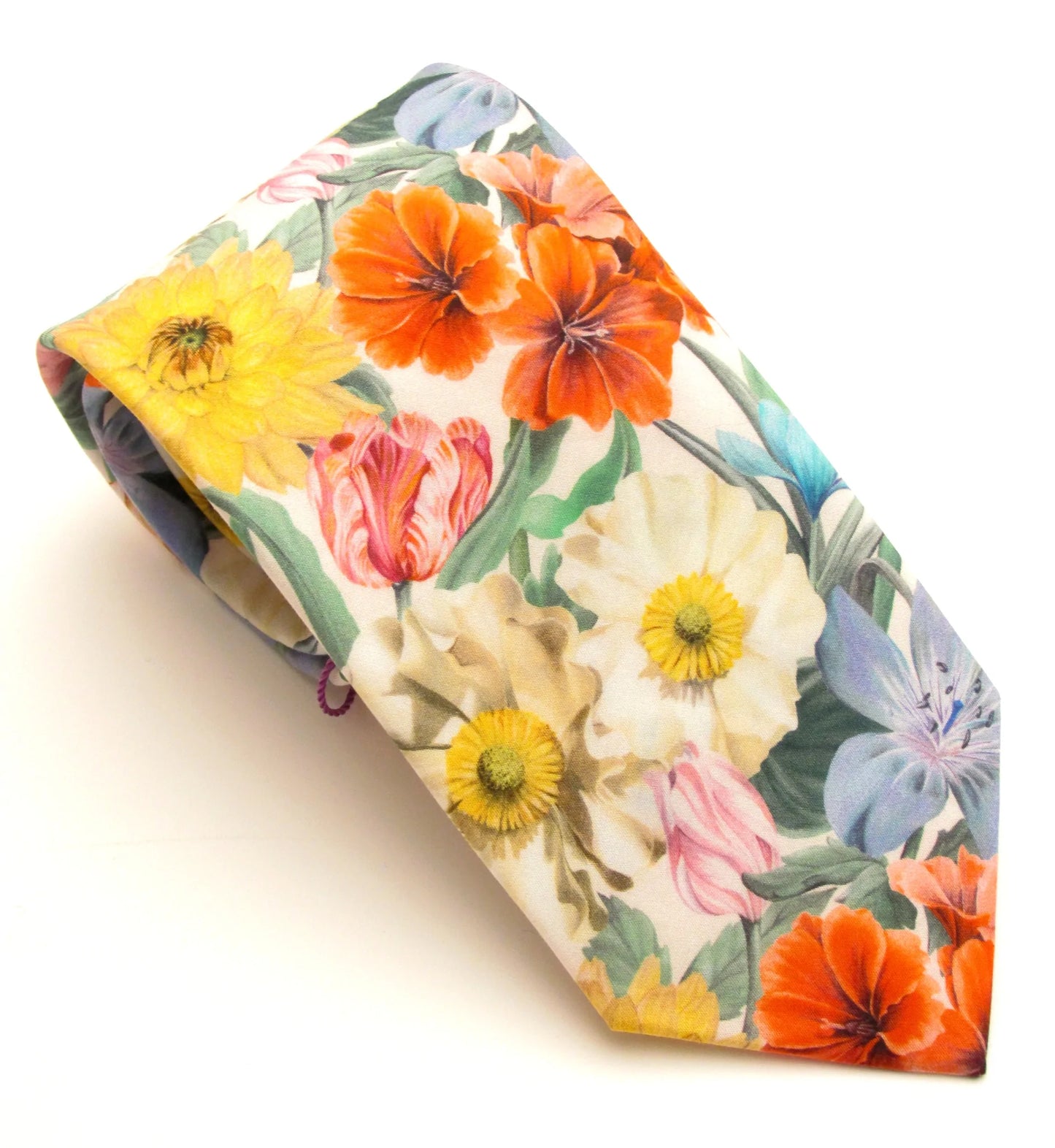 Meadow Melody Liberty fabric tie by Van Buck