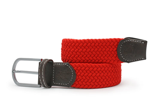 Classic red belt by Swole Panda