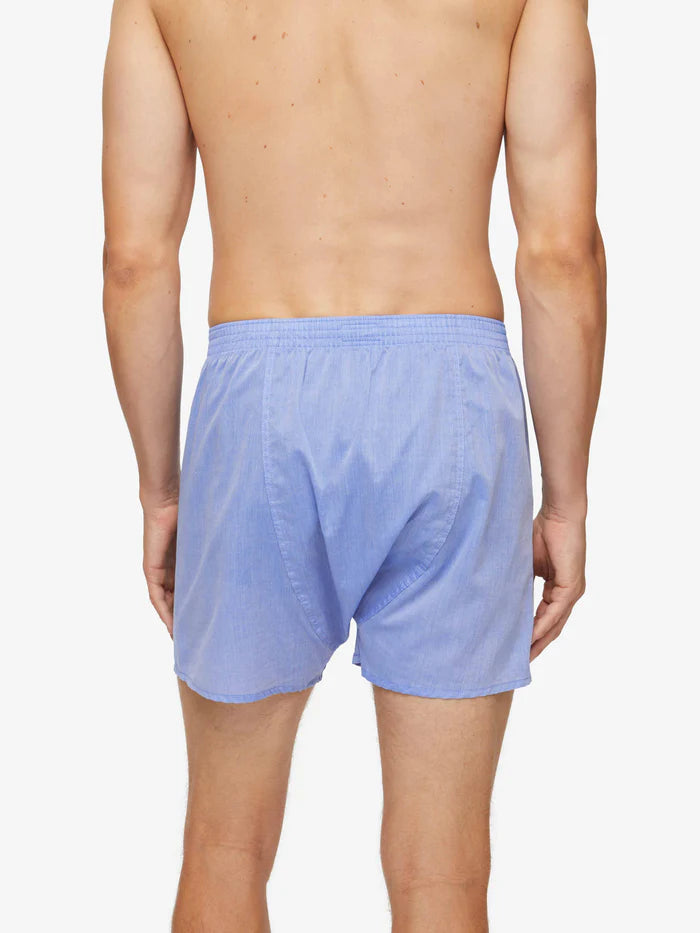 Boxer Short in Amalfi Blue by Derek Rose