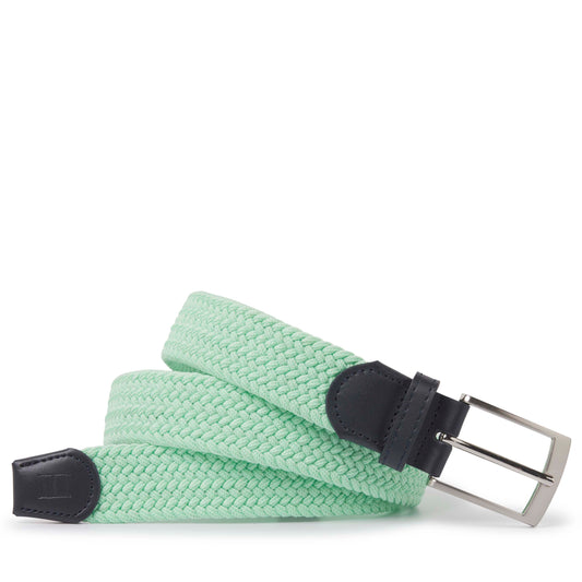 Mint Green Braided Belt by Tresanti